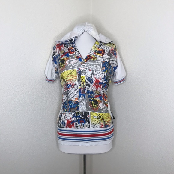 Comic Book Hoodie Top - Picture 7 of 16
